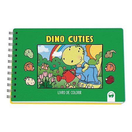 Livro de Colorir Cuties - Dino Cuties - Vale das Letras