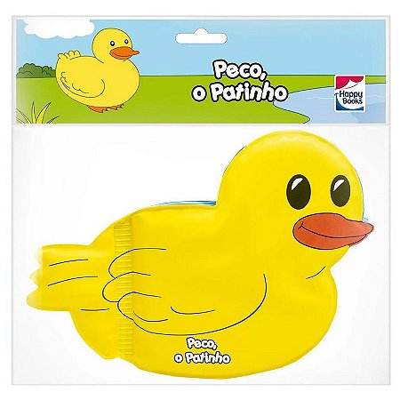 Livro de Banho - Amigos da Água - Peco, o Patinho