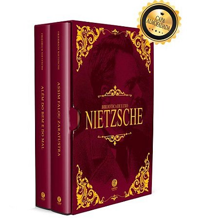 Box com 2 Livro - Biblioteca de Luxo Nietzsche - Série Ouro - Editora Garnier