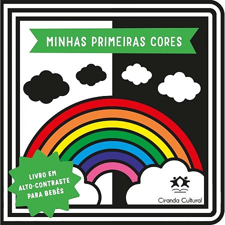 Livro Minhas Primeiras Cores - Cartonado - Ciranda Cultural