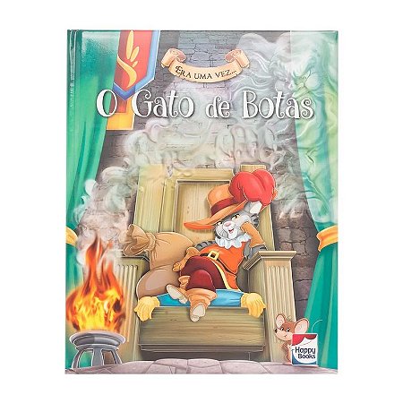 Livro Era Uma Vez... O Gato de Botas - Happy Books