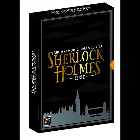 Box com 6 Livros - Sherlock Holmes - Editora Pé da Letra