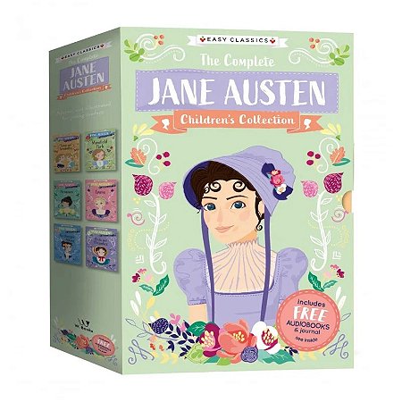 Box com 6 Livros - Jane Austen Children's Stories - W. Books