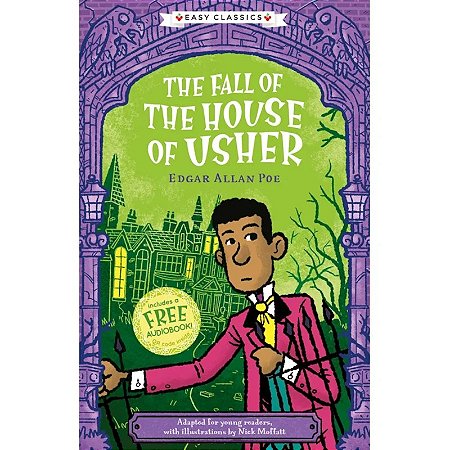 Livro The Fall of the House of Usher - em inglês - texto adaptado