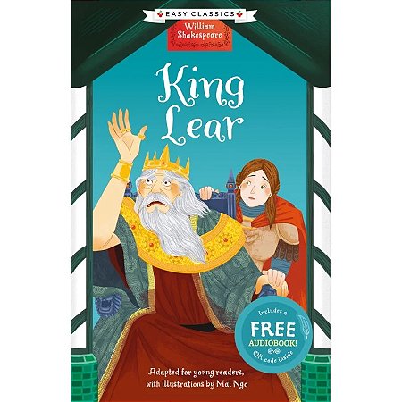 Livro King Lear - em inglês- texto adaptado