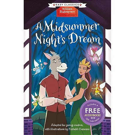Livro A Midsummer Night's Dream - em inglês - texto adaptado