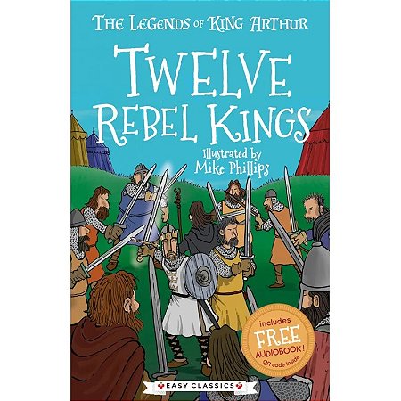 Livro Twelve Rebel Kings - em inglês - texto adaptado