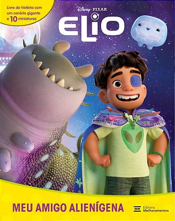 Livro com Miniaturas - Elio - Meu Amigo Alienígena