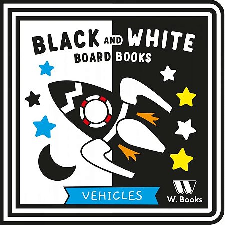 Livro Cartonado Vehicles - em inglês - W. Books