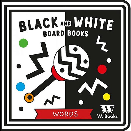 Livro Cartonado Words - em inglês - W. Books