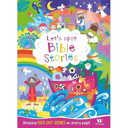 Livro Procure e Encontre Bible Stories - em inglês - W. Books