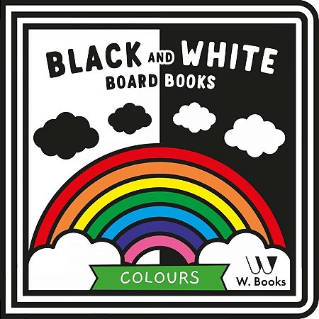 Livro Cartonado - Colours - em inglês - W. Books