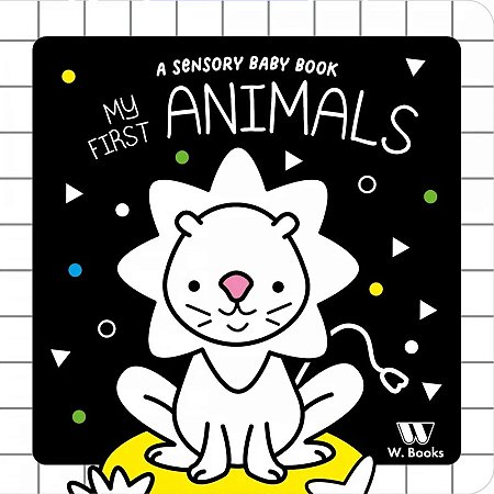 Livro Cartonado My First Animals - em inglês - W. Books