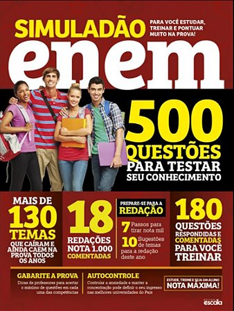 Livro Simuladão ENEM Ed. 38 - Editora Escala