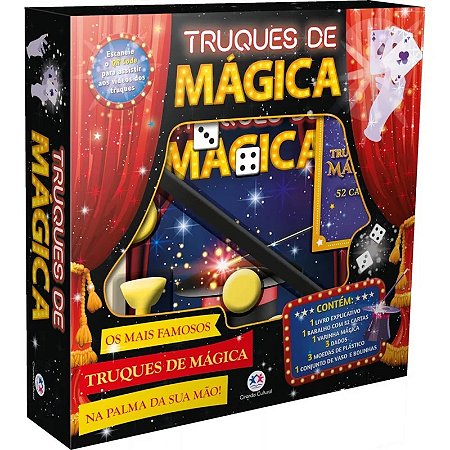 Livro Kit de Mágica - Truques de Mágica - Ciranda Cultural
