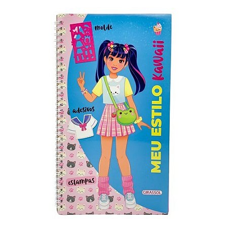 Livro Meu Estilo - Kawaii - Editora Girassol