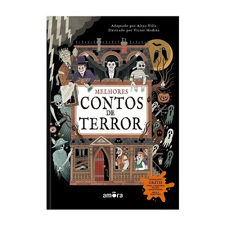 Livro Melhores Contos de Terror - Editora Amora