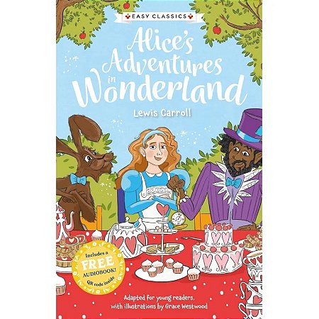 Livro Alice's Adventures in Wonderland - em inglês - texto adaptado