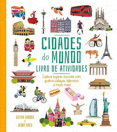 Livro de Atividades - Cidades do Mundo - Editora Pé da Letra