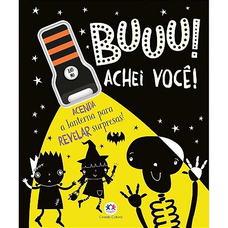 Livro Descubra com a Lanterna - Buuu! Achei Você! - Ciranda Cultural