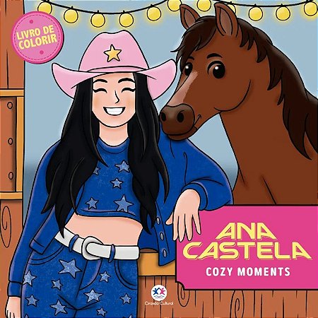 Livro de Colorir Ana Castela - Cozy Moments - Editora Ciranda Cultural