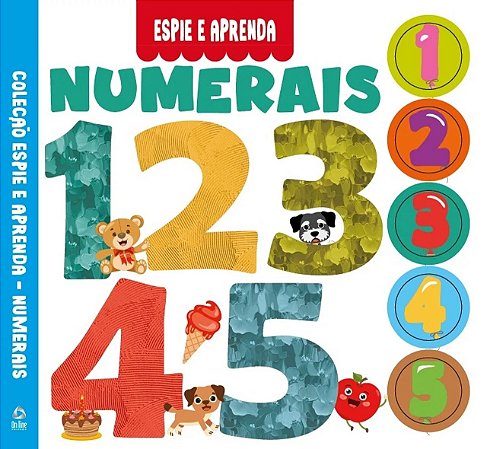 Livro Espie e Aprenda - Numerais - Online Editora