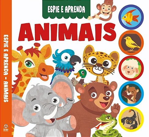 Livro Espie e Aprenda - Animais - Online Editora