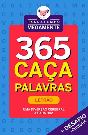 Livro Megamente 365 Caça-Palavras - Online Editora