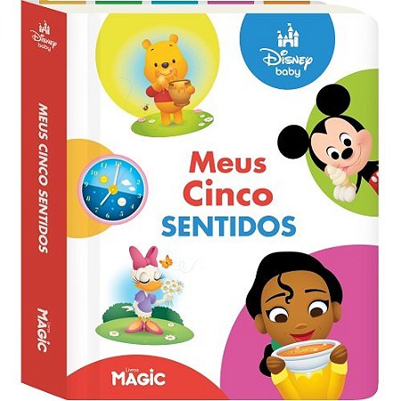 Livro Meus Cinco Sentidos - Disney Baby - Editora Magic