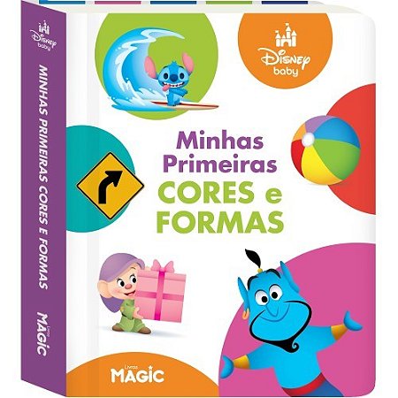 Livro Minhas Primeiras Cores e Formas - Editora Magic