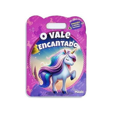 Livro O Vale Encantado - Texto e Narração em Português e Inglês
