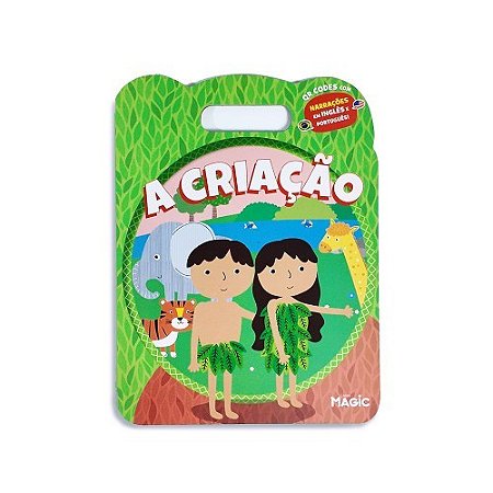 Livro A Criação - Texto e Narração em Português e Inglês