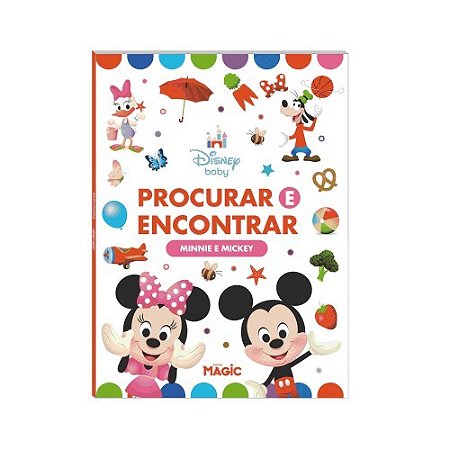 Livro Disney Baby Minnie e Mickey - Procurar e Encontrar - Magic Kids