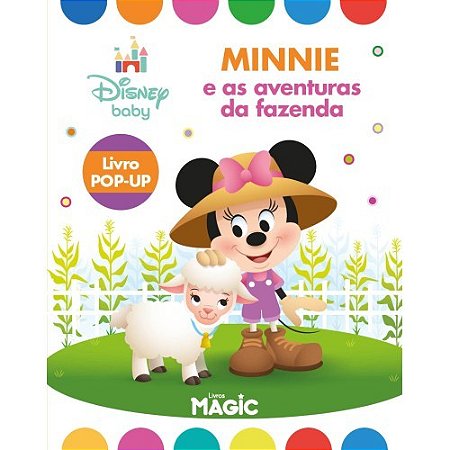 Livro Pop-Up - Disney Baby - Minnie e as Aventuras na Fazenda