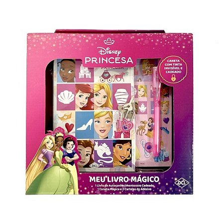 Meu Livro Mágico - Disney - Princesas - Editora DCL