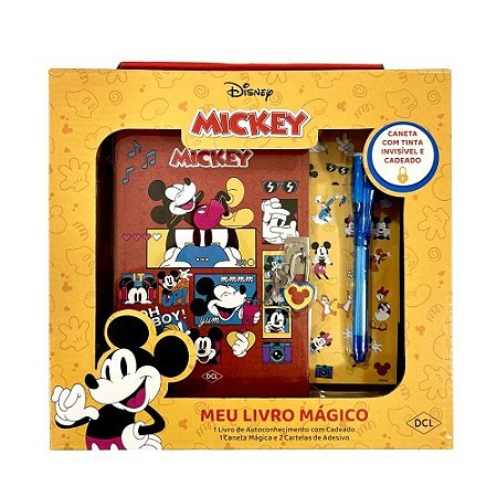 Meu Livro Mágico - Disney - Mickey - Editora DCL