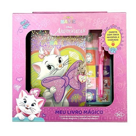 Meu Livro Mágico - Disney - Marie - Editora DCL