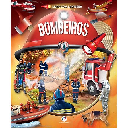 Livro com Lanterna Bombeiros - Procure, Encontre e Surpreenda-se