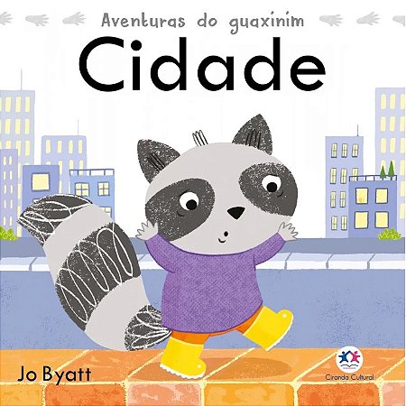 Livro Cartonado Cidade - Editora Ciranda Cultural