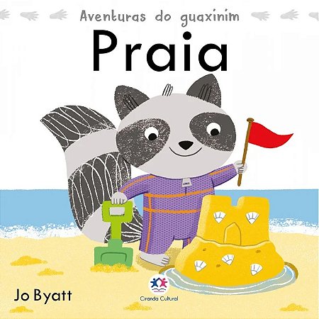 Livro Cartonado Praia - Editora Ciranda Cultural
