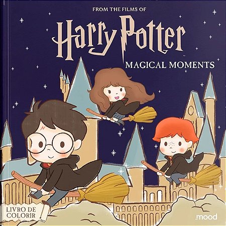 Livro de Colorir - Harry Potter - Magical Moments - Editora Mood
