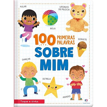 Livro 100 Primeiras Palavras Sobre Mim - Editora Ciranda Cultural