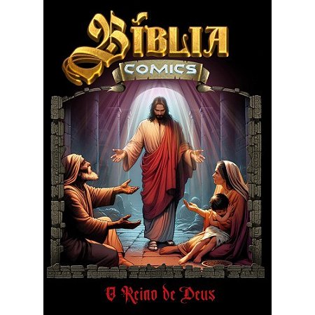 Livro Bíblia Comics - O Reino de Deus - King Books