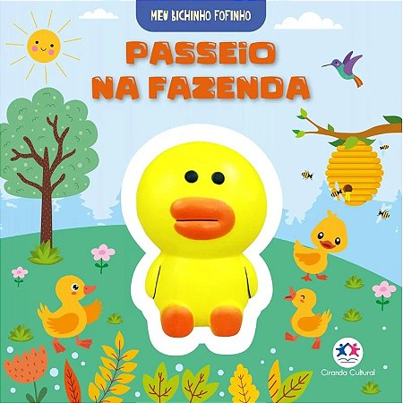 Livro Toque e Sinta - Meu Bichinho Fofinho: Passeio na Fazenda