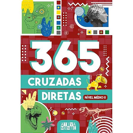 Livro 365 Cruzadas Diretas - Nível Médio II - Ativamente