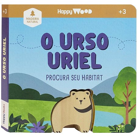 Livro Happy Wood - Amigos à Procura: O Urso Uriel - Happy Books