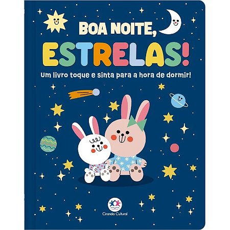 Livro Toque e Sinta para a Hora de Dormir - Boa Noite, Estrelas!