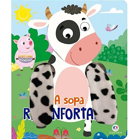 Livro com Dedoche - A Sopa Reconfortante - Editora Ciranda Cultural