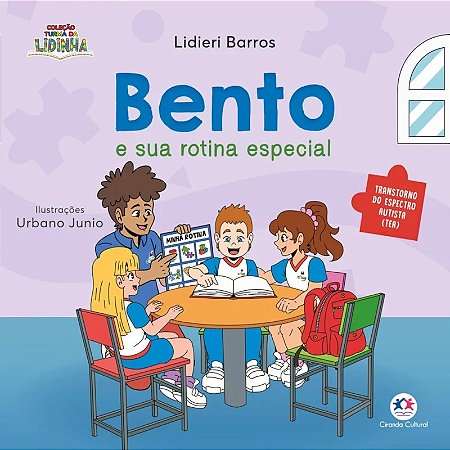 Livro Literatura Infantil - Bento e Sua Rotina Especial (Transtorno do Espectro Autista)
