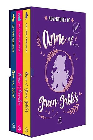 Box com 3 Livros - Adventures of Anne of Green Gables - em inglês